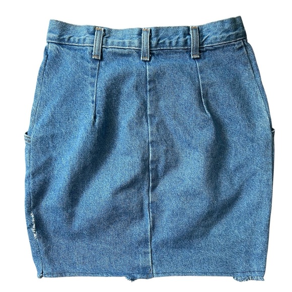 Vintage American Profile Jeanswear Denim Skirt vintage size 7/8 - Picture 2 of 9